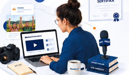 MediaCH Akademi dijital eğitim arayüzü